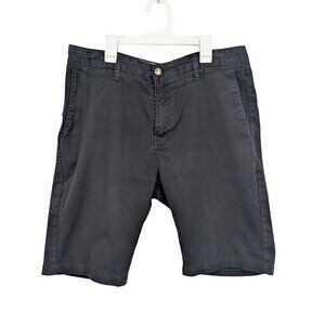 Volcom Corpo Class Chino Shorts Men Size 34 Twill Casual Skater Streetwear Surf